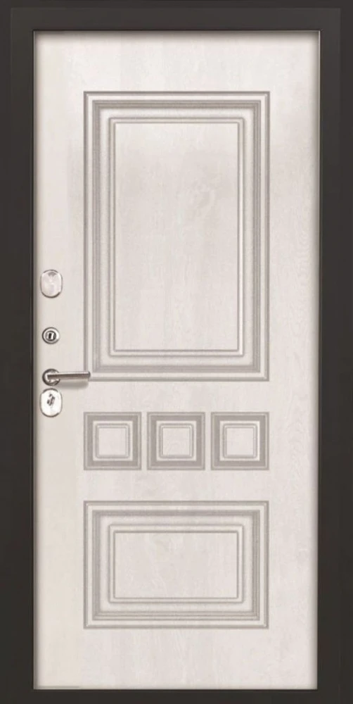 Входная дверь ДвериПРО Д-68 Фл-608 винорит Белый DPRO227835 внутренняя сторона